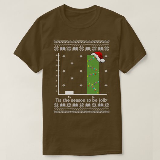 Math Teachers Dies ist die Saison zu sein jolly Fa T-Shirt (Design vorne)