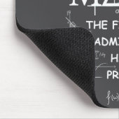 Math The First Step Is Admitting You Have A Proble Mousepad (Ecke)