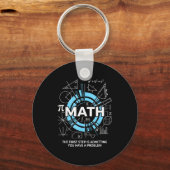 Math The First Step Is Admitting You Have A Proble Schlüsselanhänger (Vorderseite)