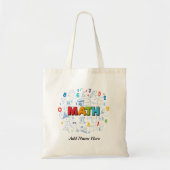 Math Themed Design for Students Tragetasche (Vorne)