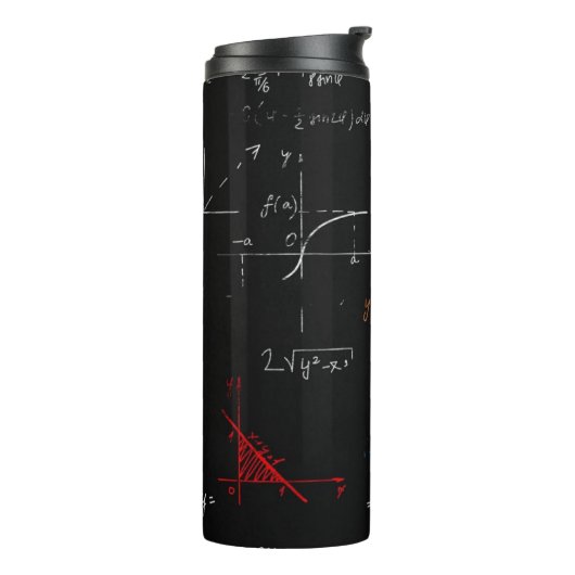 Math Thermal Tumbler Thermosbecher (Nach links gedreht)