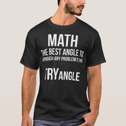 Math Tryangle Funny Geek Ranch T-Shirt (Vorderseite)