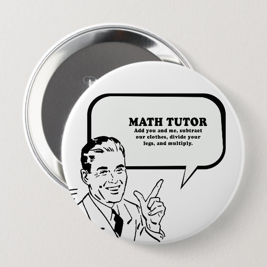 MATH TUTOR BUTTON (Vorne & Hinten)