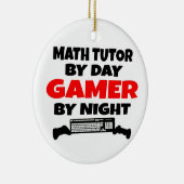 Math Tutor Gamer Keramikornament (Rechts)