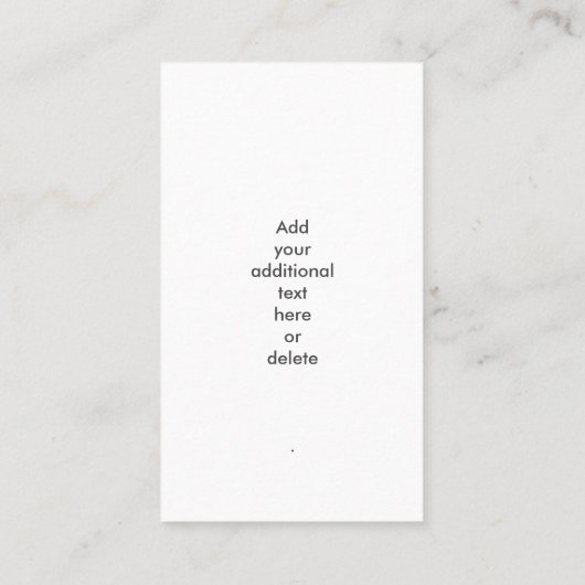 MATH TUTOR Pi Brain Mathematics Visitenkarte (Rückseite)