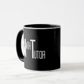 Math Tutor Tasse (Vorderseite Links)