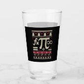 Math Ugly Christmas Glas (Vorderseite)