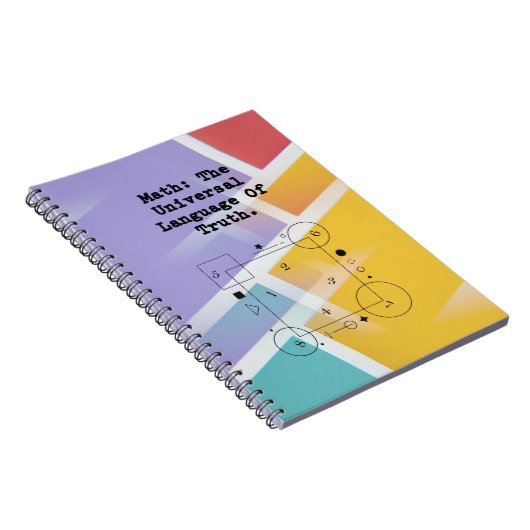 Math Universal Language | Truth & Logic Educator Notizblock (Rechte Seite)