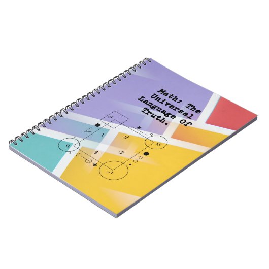Math Universal Language | Truth & Logic Educator Notizblock (Linke Seite)