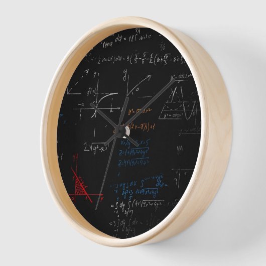 Math Wall Clock Uhr (Winkel)