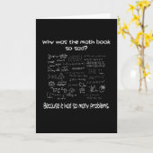 Math Was ist Ihr Problem? Karte (Gelbe Blume)