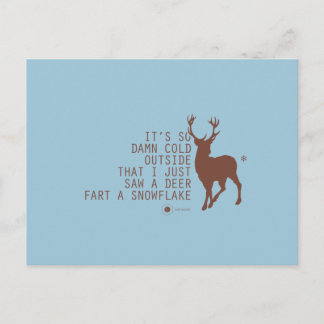 MATH WEAR — COLD ™ POSTKARTE