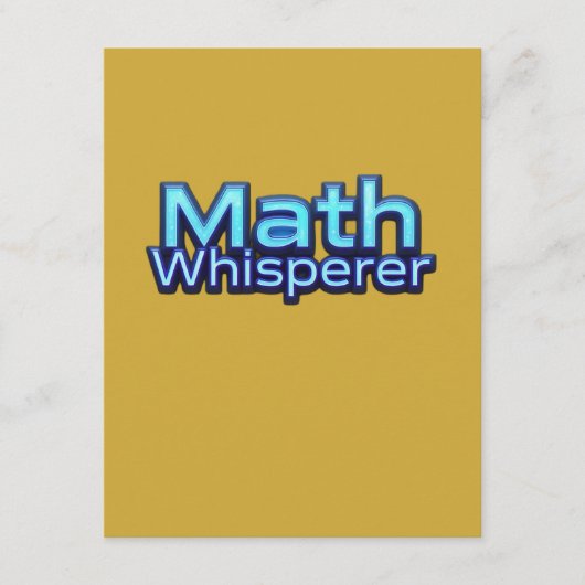 Math Whispere Begleitkarte (Vorderseite)