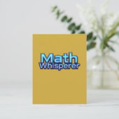Math Whispere Begleitkarte (Stehend Vorderseite)