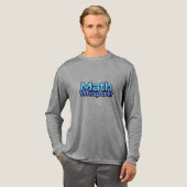 Math Whispere Tri-Blend Shirt (Volle Vorderseite)
