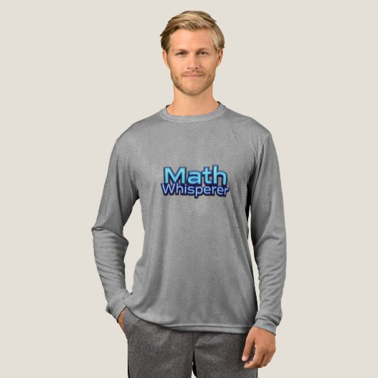 Math Whispere Tri-Blend Shirt (Volle Vorderseite)