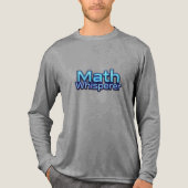 Math Whispere Tri-Blend Shirt (Vorderseite)