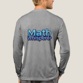 Math Whispere Tri-Blend Shirt (Rückseite)