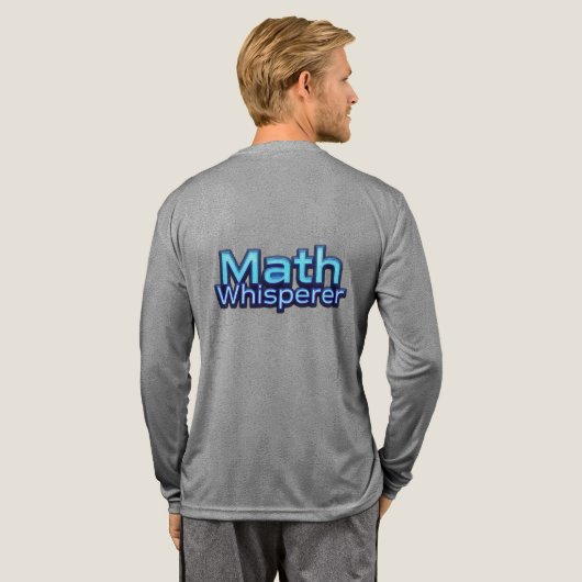 Math Whispere Tri-Blend Shirt (Voller Rücken)