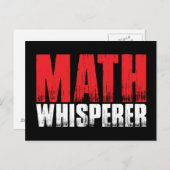Math Whisperer Postkarten (Vorne/Hinten)