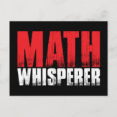 Math Whisperer Postkarten (Vorderseite)