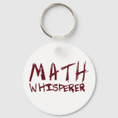 Math Whisperer Schlüsselanhänger (Vorderseite)