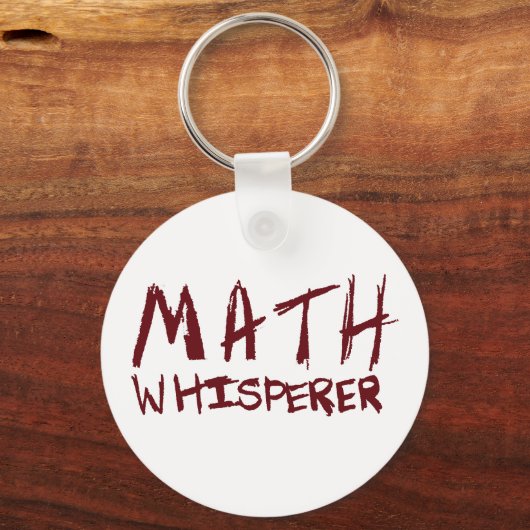 Math Whisperer Schlüsselanhänger (Vorderseite)