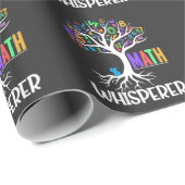 Math Whisperer Tree Mathe Educator Algebra Nerd Geschenkpapier (Rolleneckpunkt)