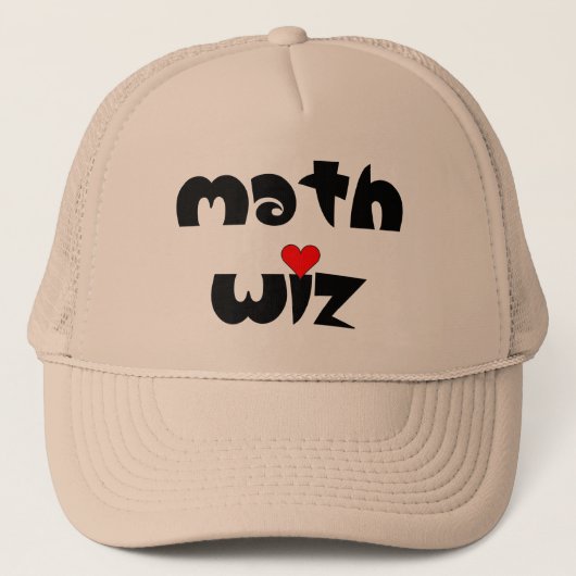 Math Wiz Truckerkappe (Vorderseite)