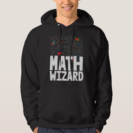 Math Wizard Kleinkind Mathletics Geburtstag Hoodie (Vorderseite)