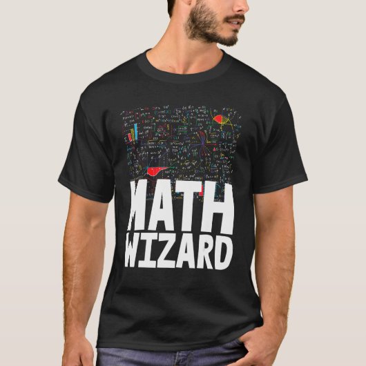 Math Wizard  Toddler Mathletics Birthday T-Shirt (Vorderseite)