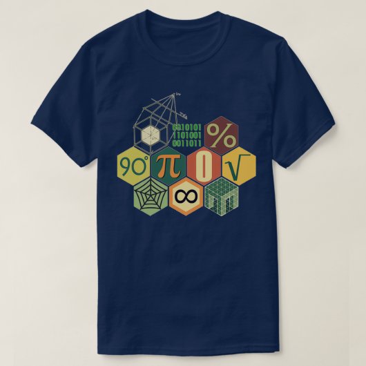 Math Yester Color T-Shirt (Design vorne)