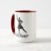 Màthair einer Tänzer-Tasse Tasse (Vorderseite Links)
