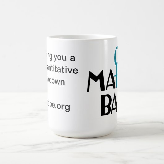 Mathbabe Tasse (Mittel)