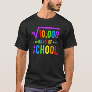 Mathe 100 Tage Schule Mathe-Lehrer 100 Tage Schule T-Shirt