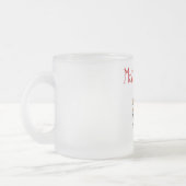 Mathe-Affe-T-Shirts und Geschenke Mattglastasse (Links)