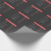 Mathe-Algebra-Mathematik-Lehrer-Geschenk-Idee Geschenkpapier (Ecke)