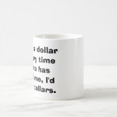 Mathe-Algebra-Tasse Kaffeetasse (Mittel)