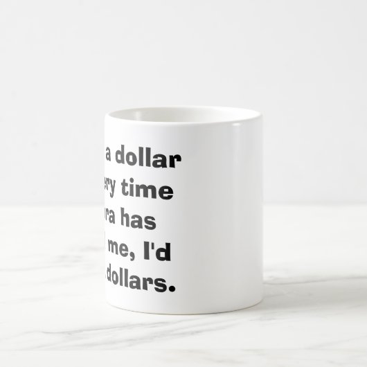 Mathe-Algebra-Tasse Kaffeetasse (Mittel)