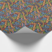 Mathe-Aussenseiter-Gekritzel Geschenkpapier (Ecke)