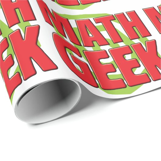 Mathe-Aussenseiter Geschenkpapier (Rolleneckpunkt)