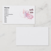 Mathe-Baby Visitenkarte (Vorne/Hinten)