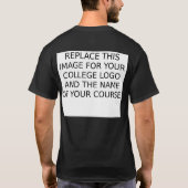 Mathe-Baum-T - Shirt DUNKELHEITS-UNIFORM (Rückseite)