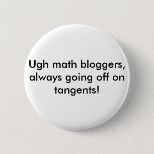 Mathe Bloggersknopf Button