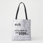 Mathe - bringt Schüler zum Weinen Tasche (Vorderseite)