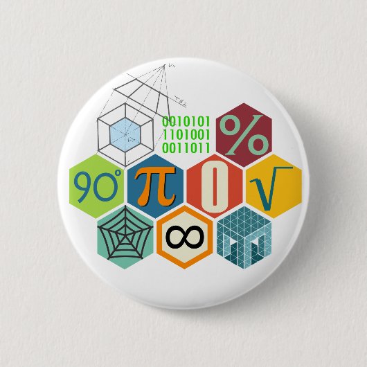 Mathe Button (Vorderseite)