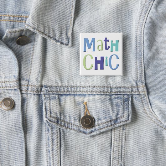 Mathe-Chic Button (Beispiel)