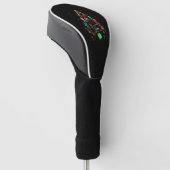 Mathe Christmas Tree Xmas Geschenk Golf Headcover (angewinkelt)
