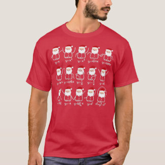 Mathe Christmas Weihnachtsmannmütze Geschenk für M T-Shirt