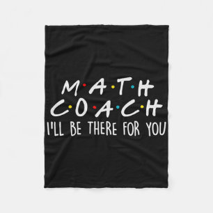 Mathe-Coach Ich werde für dich da sein Mathe-Lehre Fleecedecke